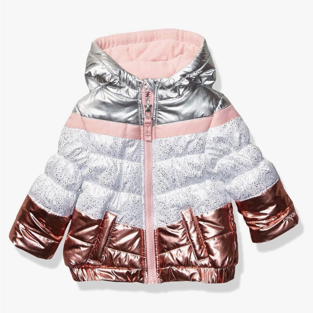 NWT Baby Girl London Fog Winter Jacket 18M